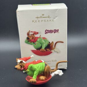 2010 Hallmark Keepsake “Scooby’s Snowy Ride” Scooby-Doo Ornament